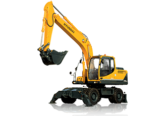 ბორბლებიანი ექსკავატორი