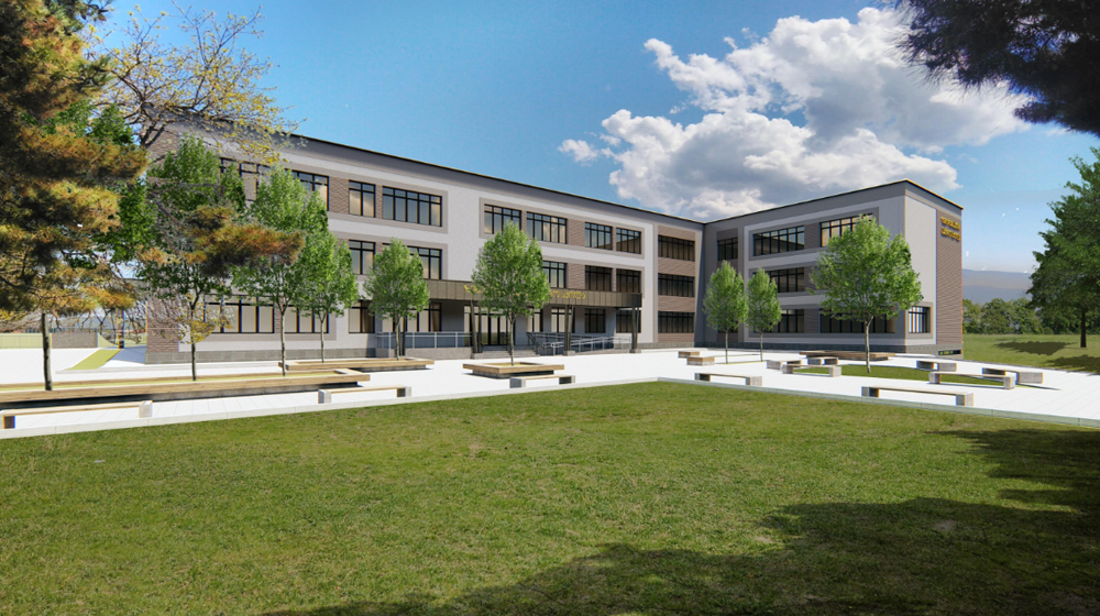 ზემო მაჩხაანის საჯარო სკოლის მშენებლობა