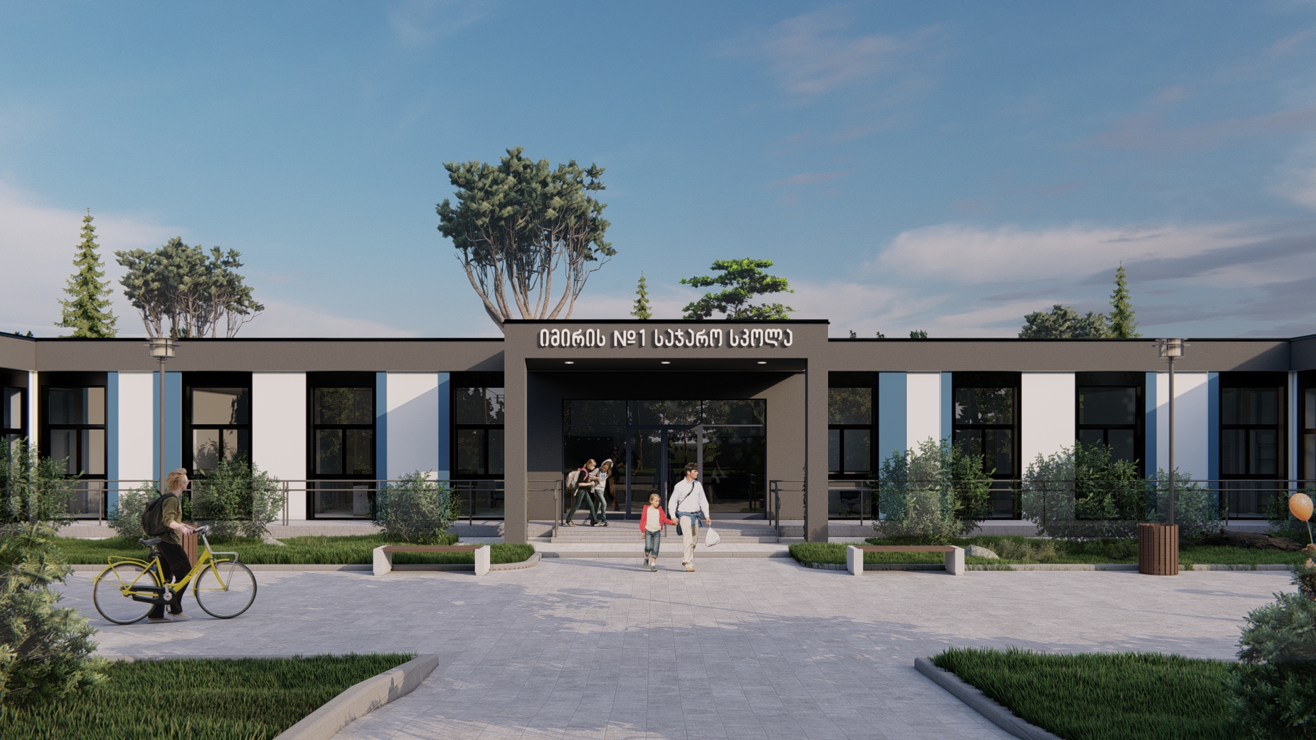 მარნეულის მუნიციპალიტეტის იმირის სკოლის მშენებლობა