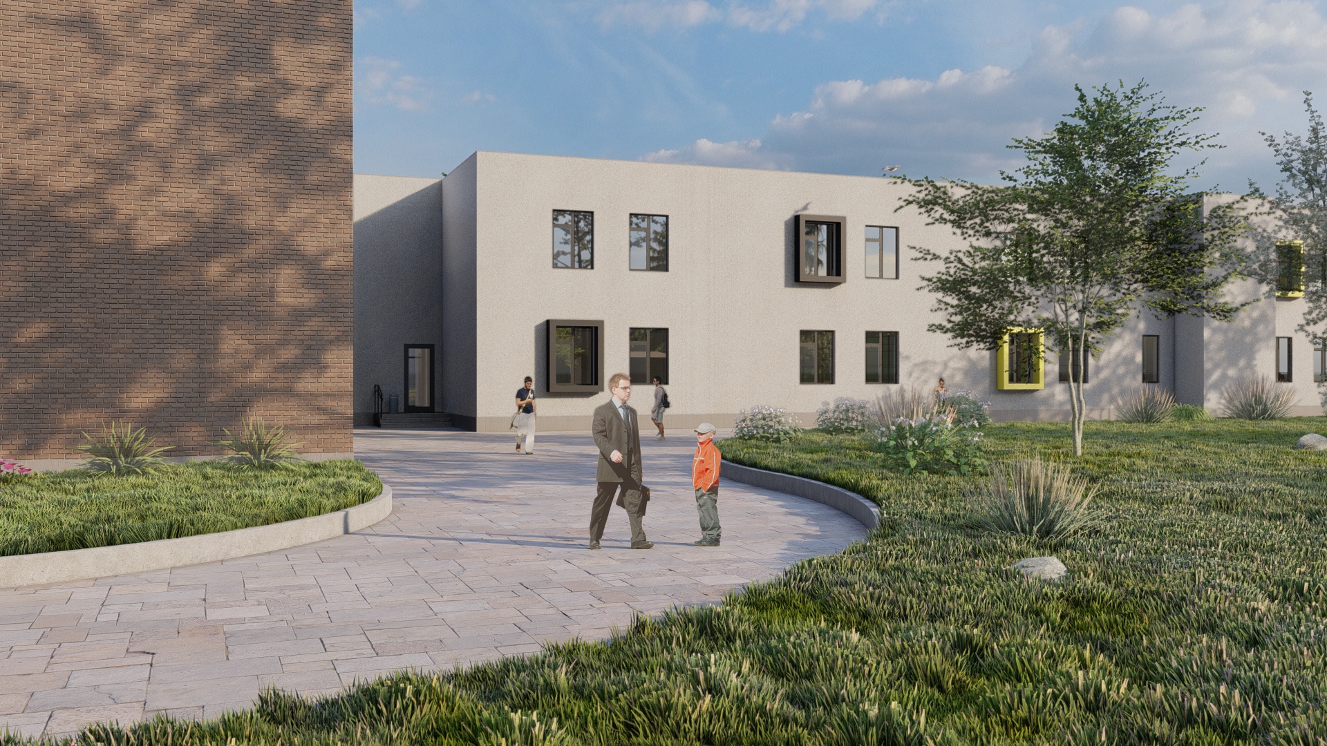 დმანისის მუნიციპალიტეტის დიდი დმანისის სკოლის მშენებლობა