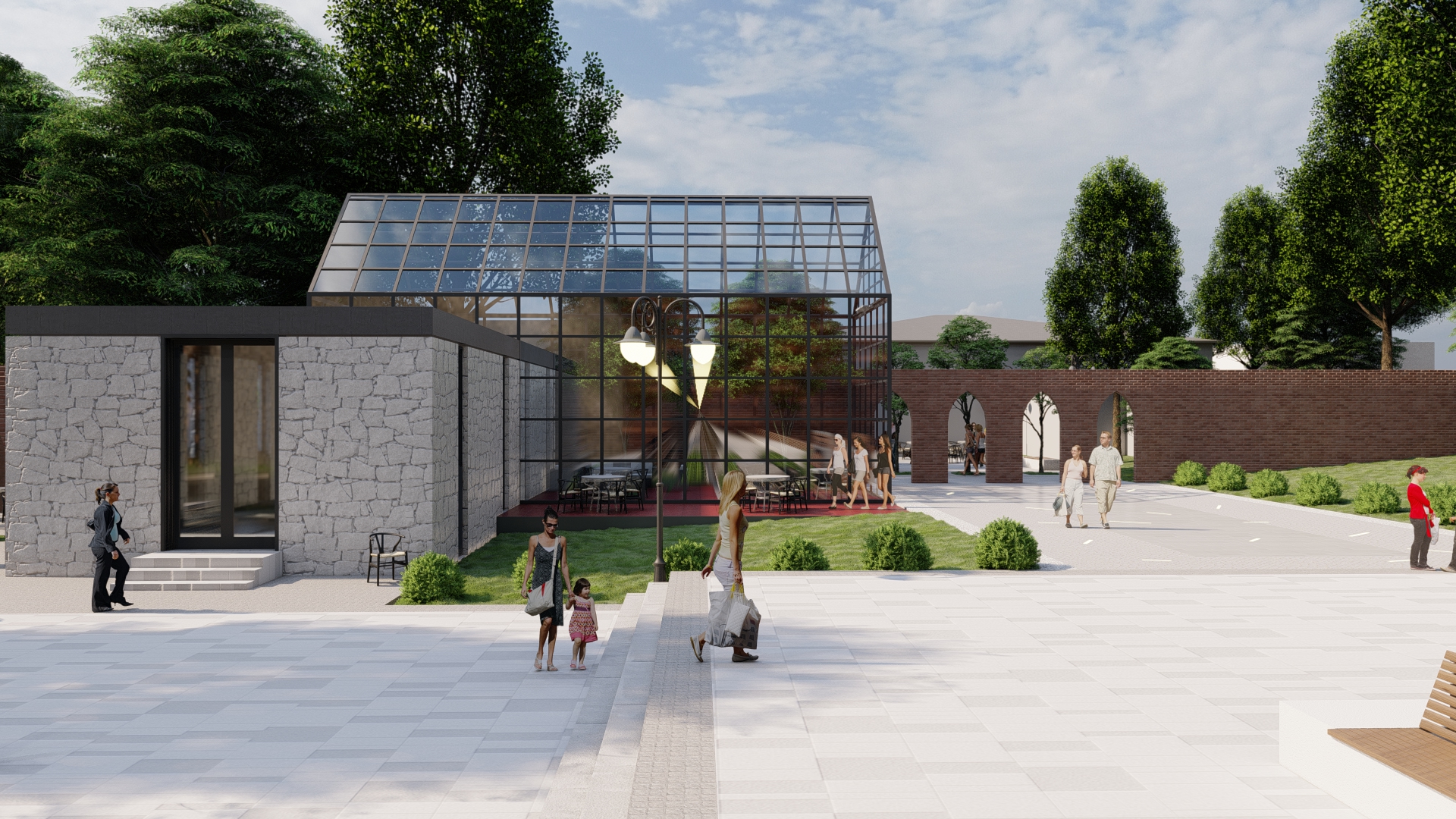 „განახლებული რეგიონების“ ფარგლებში  (ყვარლის და თელავის ლოკაციები) რეაბილიტაცია