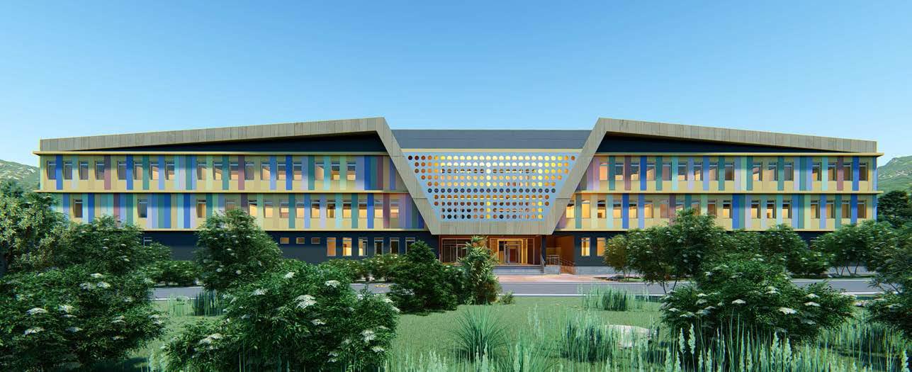 ბორჯომის პროფესიული სასწავლებლის მშენებლობა