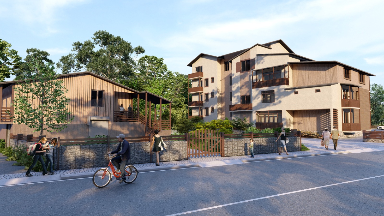 „განახლებული რეგიონების“ ფარგლებში,  მესტიის, წალენჯიხის, ჩხოროწყუს, მარტვილის, ფოთის ლოკაციების მშენებლობა