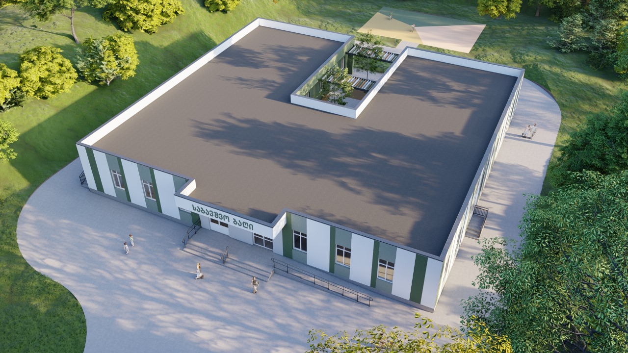 მარტვილის მუნიციპალიტეტის კიწიას საბავშო ბაღის მშენებლობა