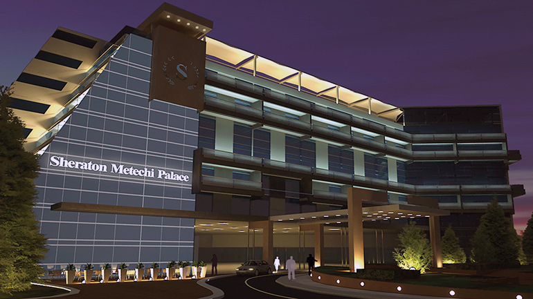 სასტუმრო შერატონ მეტეხი პალასის გარე ლანდშაფტების დიზაინისა და კონსტრუქციის, აუზის ბარის, გარე საცურაო აუზისა და მასთან დაკავშირებული სამუშაოები