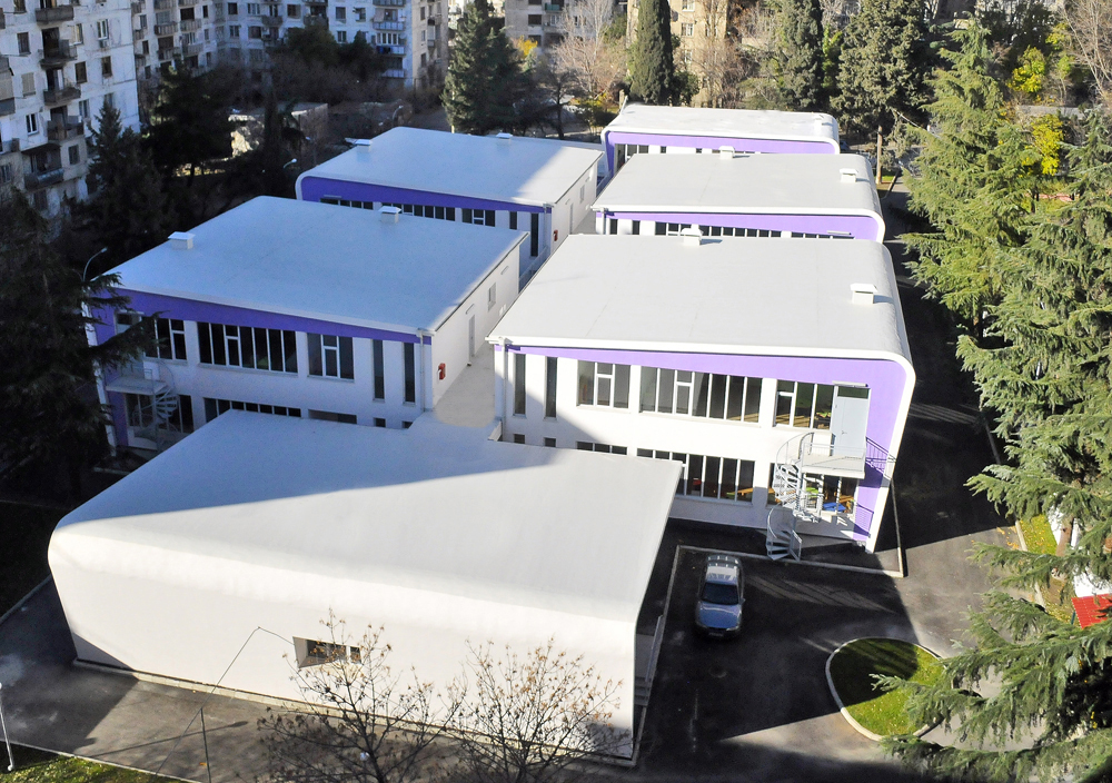 თბილისში, მოსკოვის გამზირზე მდებარე მიწის ნაკვეთზე ახალი საბავშვო ბაგა-ბაღის მშენებლობა